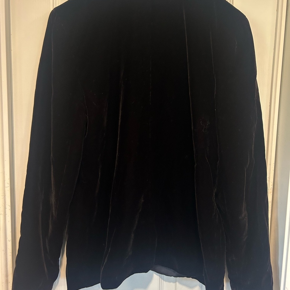 Ann Taylor Black Rayon Jacket‎ - Picture 2 of 3